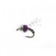 Beaded Nymphs Crystal Midge Maroon Tungsten Bead $2.50