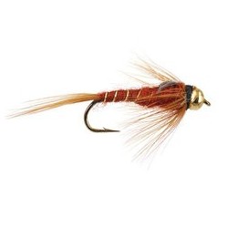 Beaded Nymphs Damsel Brown $2.50