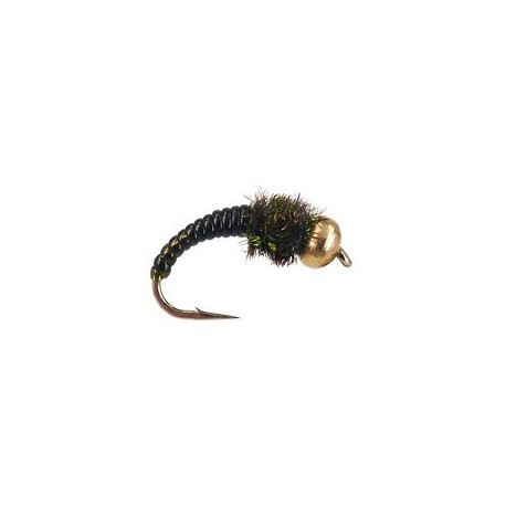 Beaded Nymphs Dark Caddis Larva $2.50