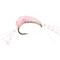 Czech Nymps and Gamarus gammarus epoxy natural rose flash $2.50