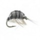 Czech Nymps and Gamarus heavy epoxy shrimp grey $2.50
