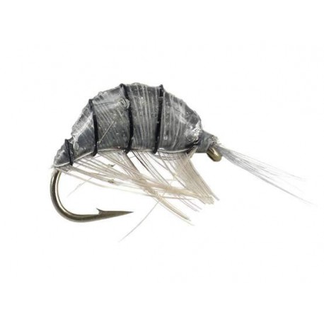 Czech Nymps and Gamarus heavy epoxy shrimp grey $2.50