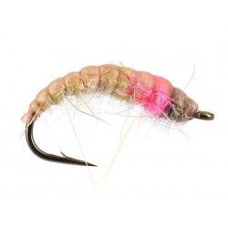 Czech Nymps and Gamarus tan pink shawl $2.50