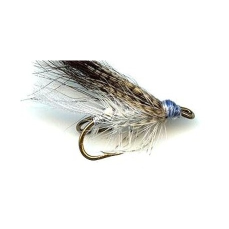 Double Wet Hooks silver gray $3.20