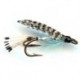 Double Wet Hooks teal blue silver $3.20