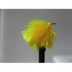 Fab Trout Flies mix atomic yellow blushing sunburst fab jelly blob $2.34