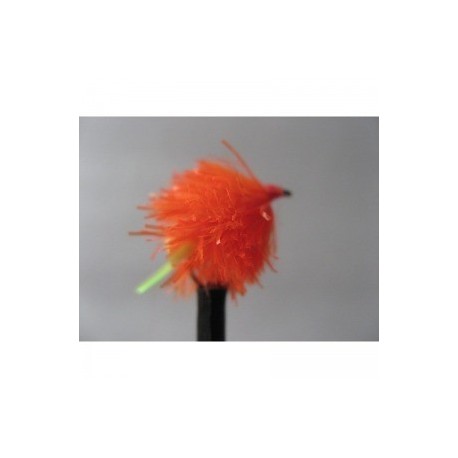 Fab Trout Flies orange half tail blob $2.34