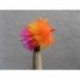 Fab Trout Flies orange sunburst pink fab blob $2.34