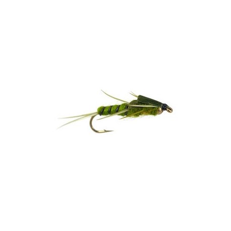 Beaded Nymphs Double BH Green Stonefly $2.50