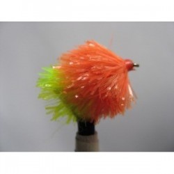 Fab Trout Flies orange yellow fab blob $2.34