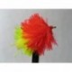 Fab Trout Flies orange yellow half tail blob $2.34