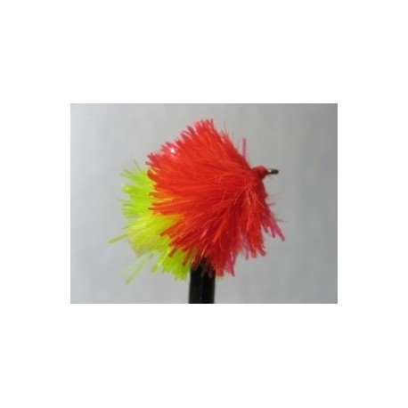 Fab Trout Flies orange yellow half tail blob $2.34