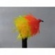 Fab Trout Flies orange yellow sunburst fab blob $2.34