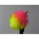 Fab Trout Flies pink sunburst yellow fab blob $2.34