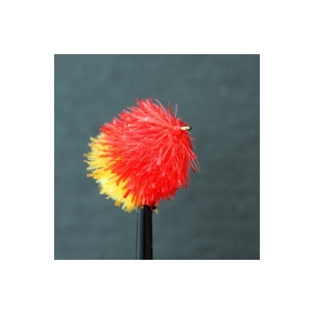 Fab Trout Flies red sunburst fab blob $2.34