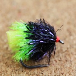 Fab Trout Flies uv black green fab( ) $2.34