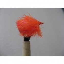 Fab Trout Flies uv orange fab blob $2.34