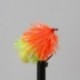 Fab Trout Flies uv orange yellow fab blob $2.34