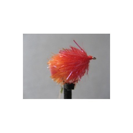 Fab Trout Flies uv red orange fab blob $2.34
