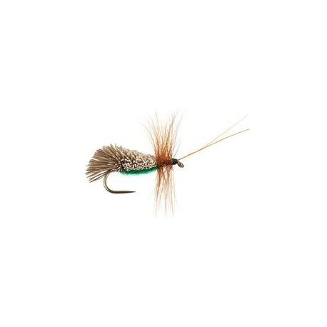 Barbless Flies Goddards Caddis Green BL $2.50