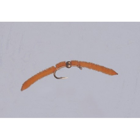 Tungsten Nymphs Bead Center San Juan Worm Brown TNG $3.00