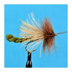 Beaded Nymphs Fluttering Stone Olive $2.50