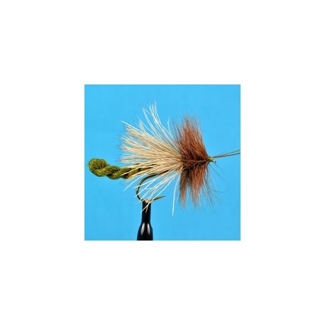 Beaded Nymphs Fluttering Stone Olive $2.50