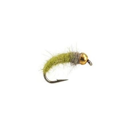 Tungsten Nymphs beige olive grayling nymph $3.00