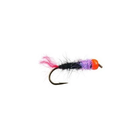 Tungsten Nymphs bright pink clown $3.00