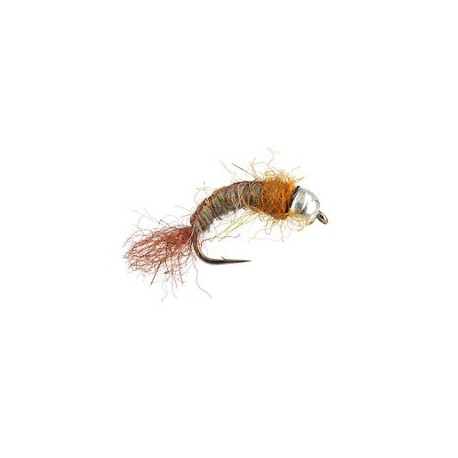 Tungsten Nymphs Furry Lt Brown BH Nymph $3.00