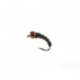 Beaded Nymphs Ghost Midge Bead Head Black $2.50