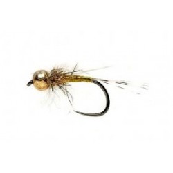 Tungsten Nymphs KJ BlobTail Olive Nymph TH $3.00