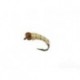 Beaded Nymphs Ghost Midge Bead Head Cream $2.50