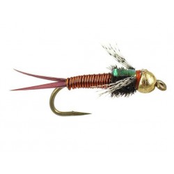 Tungsten Nymphs TG BH Flashback Bob  Copper $3.00