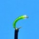 Beaded Nymphs Glass Bead Midge Chartreuse $2.50