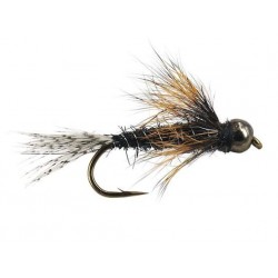 Tungsten Nymphs TG Black Fighter $3.00