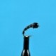 Beaded Nymphs Glass Bead Zebra Midge Black glass bead zebra midge black $2.50