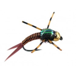 Tungsten Nymphs TG RL C N Copper Bob  Copper Black $3.00