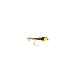 Beaded Nymphs Green Hot Head Damsel $2.50