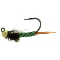 Tungsten Nymphs TJ Copper J Chartreuse $3.00