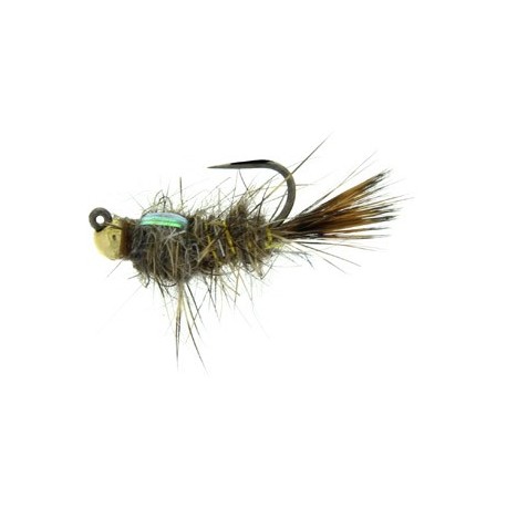 Tungsten Nymphs TJ FB Hares Ear Dark $3.00