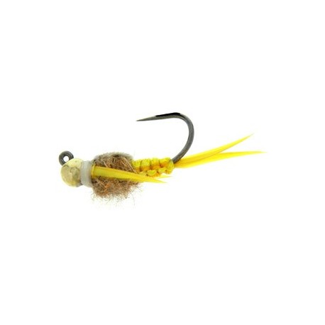 Tungsten Nymphs TJ Woven Stone Golden $3.00
