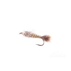 Beaded Nymphs Hares Ear Nymph Flashback Natural $2.50