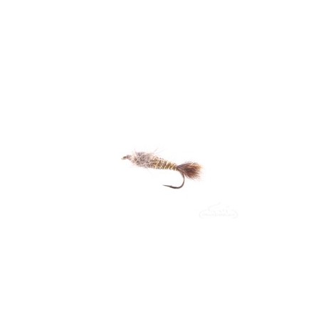 Beaded Nymphs Hares Ear Nymph Flashback Natural $2.50