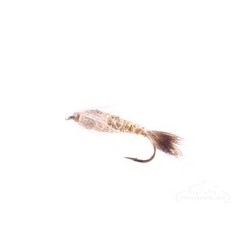 Beaded Nymphs Hares Ear Nymph Natural $2.50