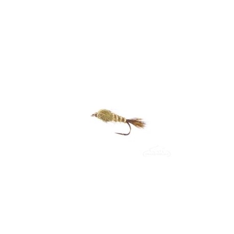 Beaded Nymphs Hares Ear Nymph Olive $2.50
