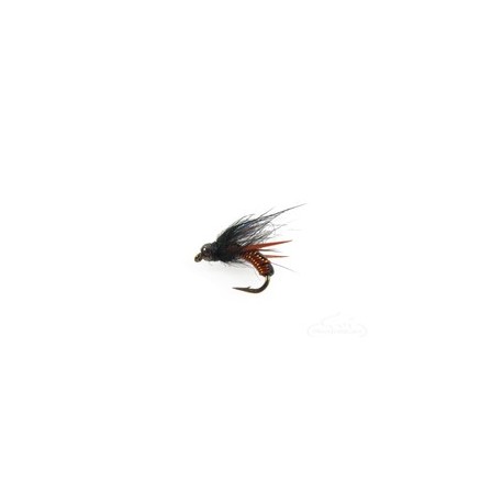 Beaded Nymphs Hotwire Caddis Amber $2.50