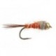 Beaded Nymphs Johns Orange Grey Nymph $2.50