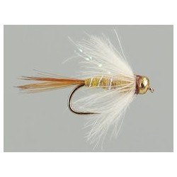 Beaded Nymphs Johns Tan CDC Flash Nymph $2.50