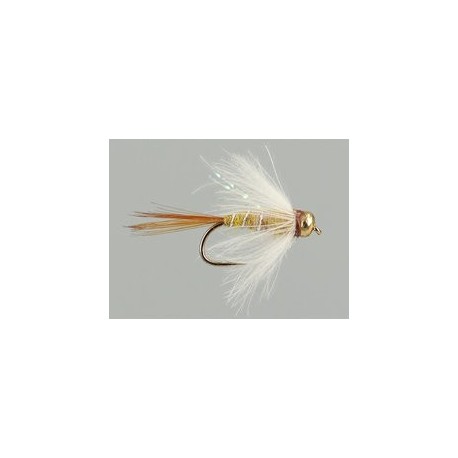 Beaded Nymphs Johns Tan CDC Flash Nymph $2.50